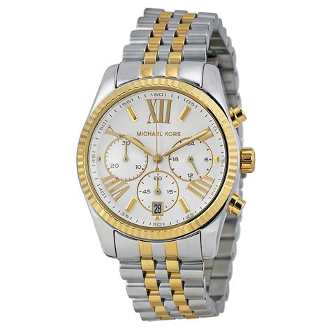 michael kors uhr mk 5955 damen|Michael Kors Lexington Chronograph Mother of Pearl Two.